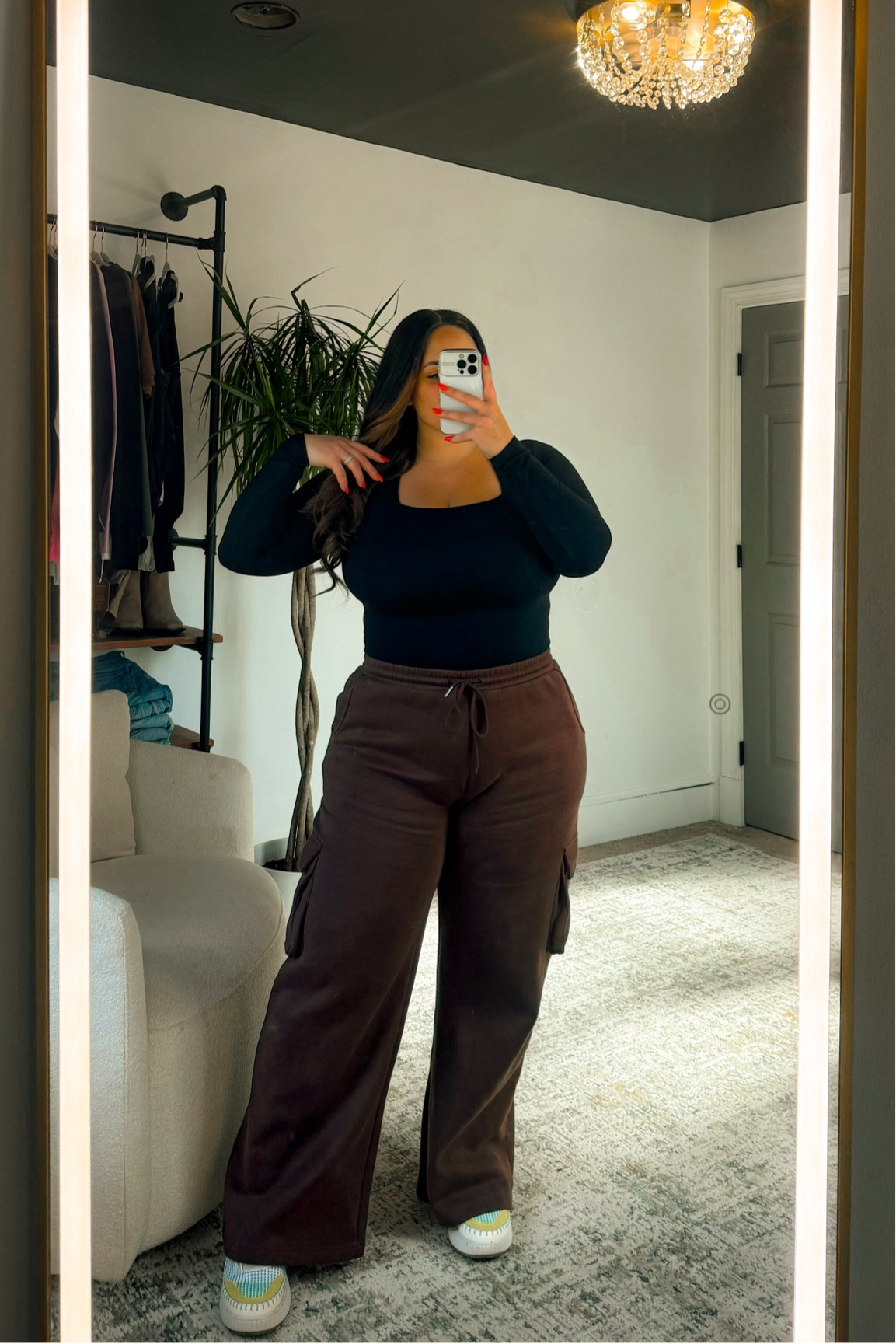 Tops that look like bodysuits! 

This one is on sale for $17.99 today! Here is a little more about it! 

The square neck is smaller so it is bra friendly

The torso is double lined, the sleeves are not. Both are a snappy compressive fabric that offers medium support and smoothing. 

This is thicker than other “skims inspired tops” specifically to keep you warm, and it definitely does that. 

These sweats are also fleece lined, so they are EXTEMELY warm, and pretty thick. I’m in an XXL. 

If you don’t want something so thick, see the pair I marked as “similar”… they are the same cut and brand but are a scuba type fabric so they aren’t as heavy could even be worn in a business casual setting. 

#coldweatheroutfits #winteroutfits #falloutfits #casualoutfits #everydayoutfits #elevatedcasual #elevatedloungewear #loungewear #sweatpants #fleecelined #amazonstyle 

#LTKStyleTip #LTKMidsize #LTKPlusSize