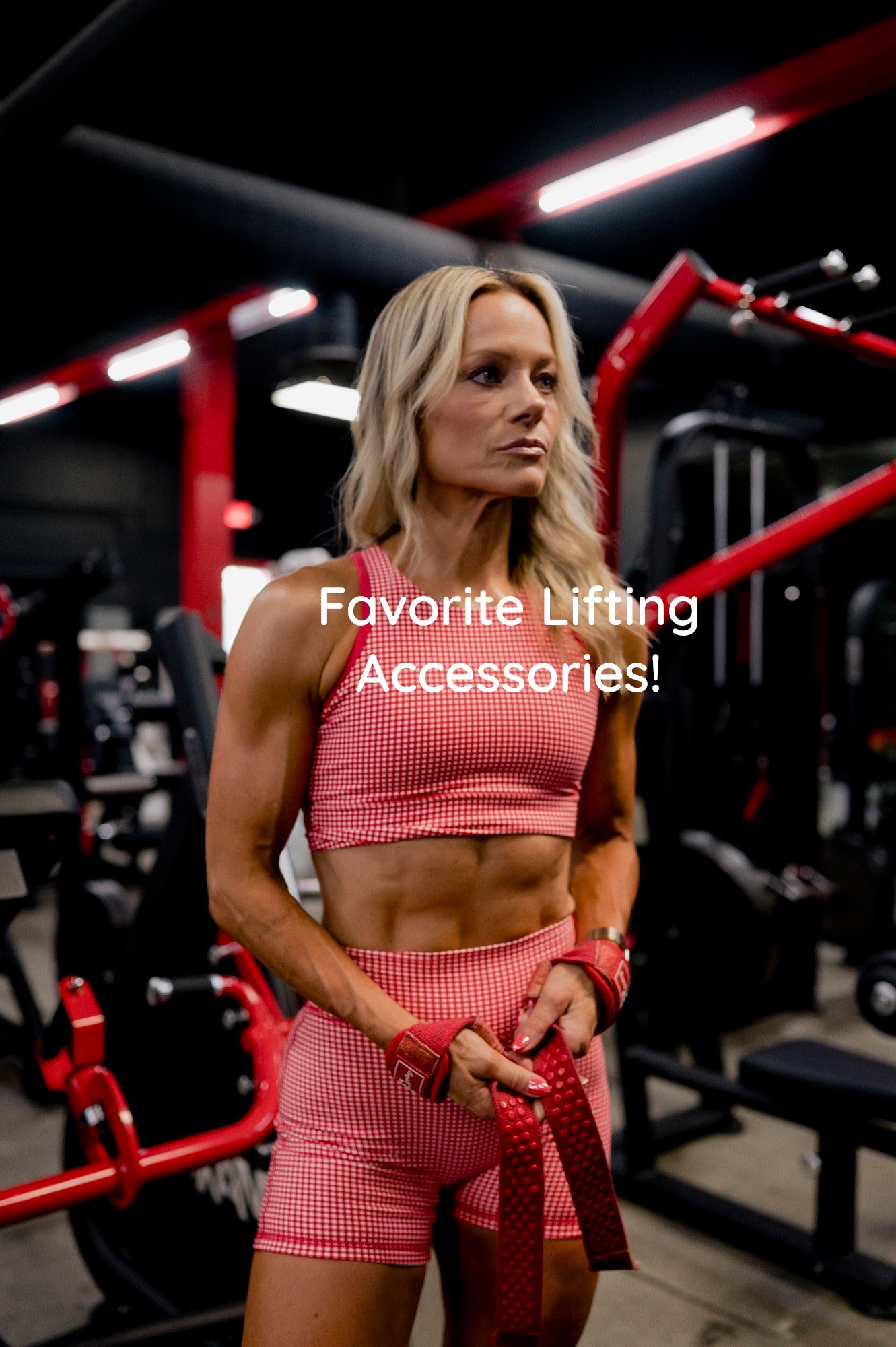 When you wanna lift and also have all the cute accessories!