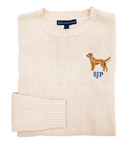 American Retriever Embroidered Monogram Sweater - Women's | Kiel James Patrick