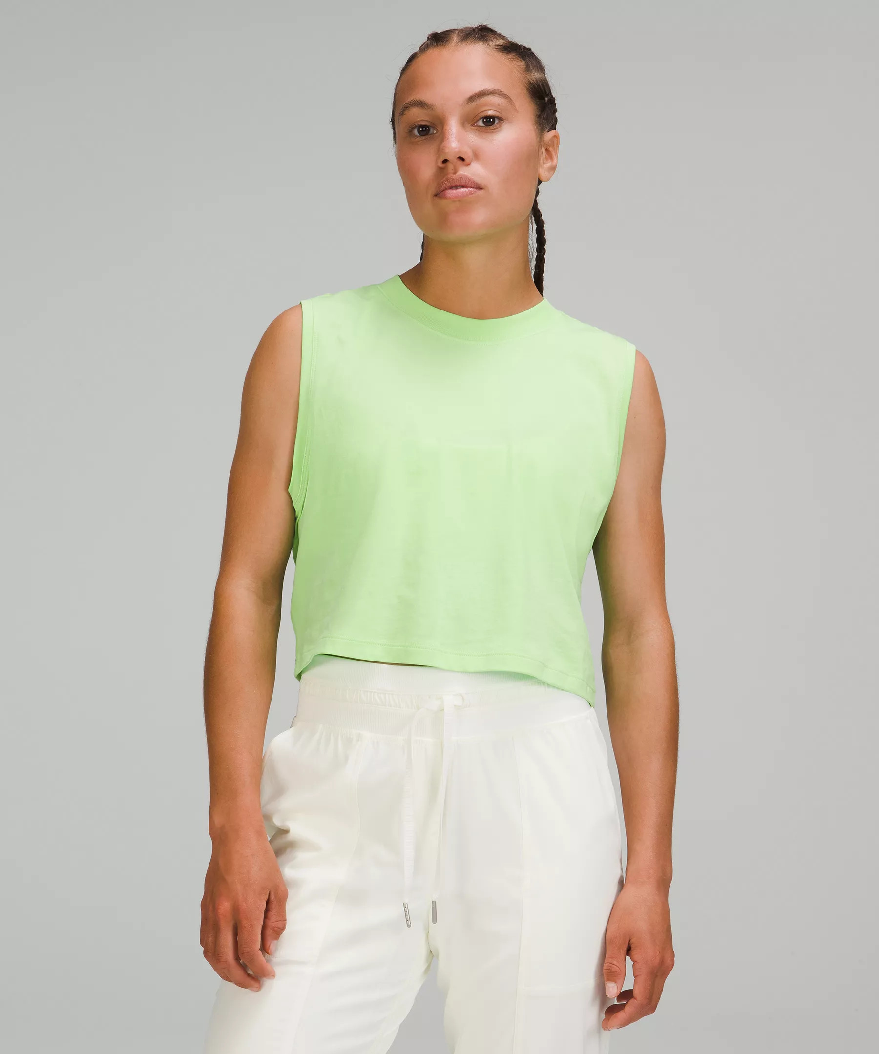 All Yours Cropped Cotton Tank Top | Lululemon (US)