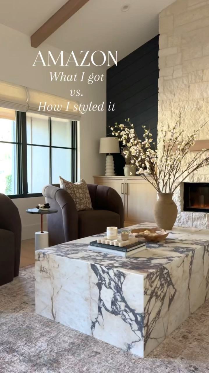 Amazon 
What I got vs. how I styled it 

#LTKHome #LTKSaleAlert #LTKStyleTip