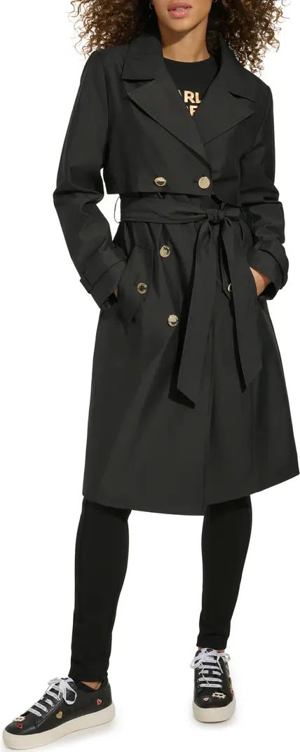Double Breasted Water Repellent Trench Coat | Nordstrom