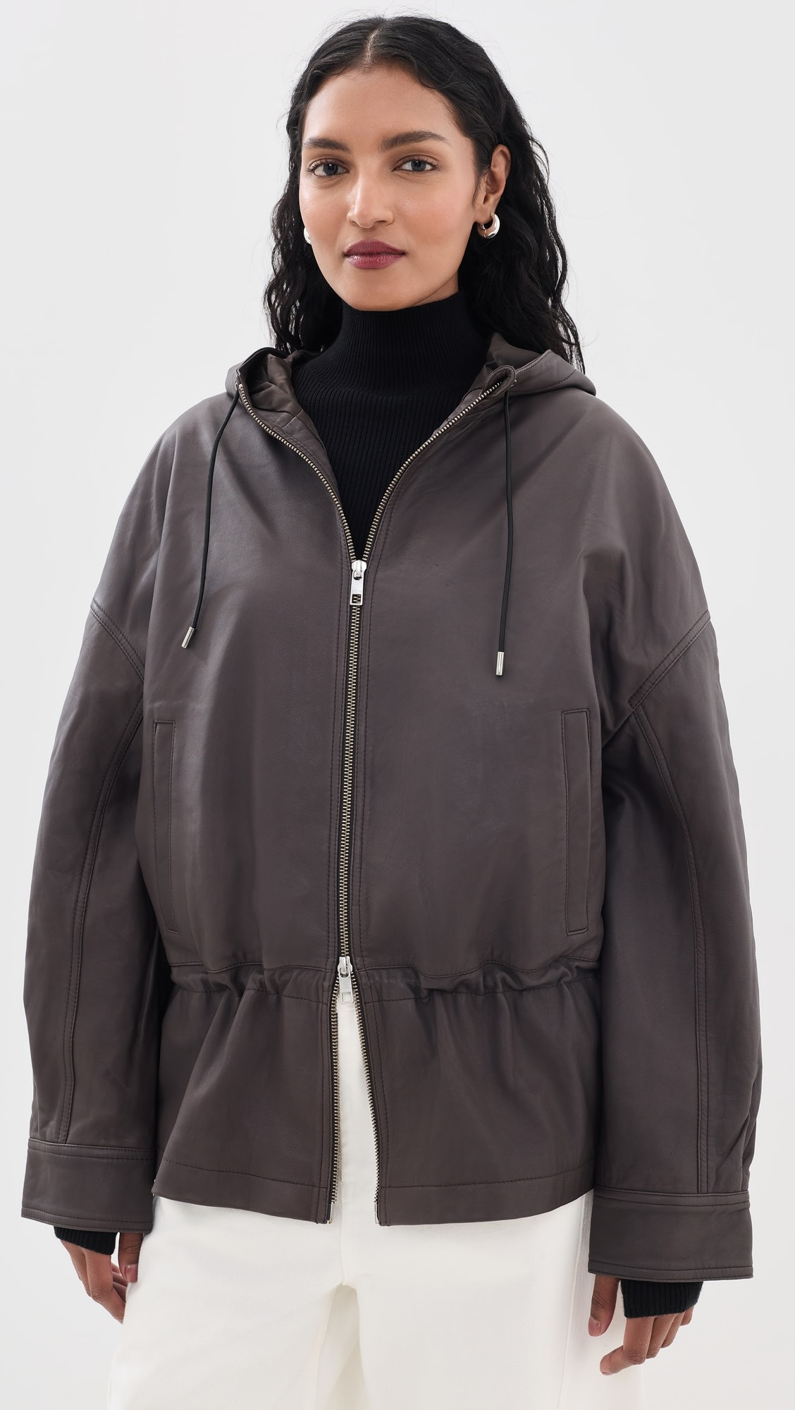 STAUD Gondola Lambskin Leather Jacket | Shopbop | Shopbop