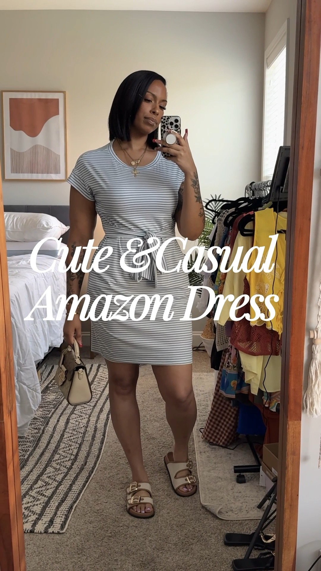 Cute & Casual Amazon Dress 

Something that you can wear everyday that’s easy and cute with little fuss. I’m wearing a size large and Spanx shorts underneath. 

#LTKMidsize #LTKTall #LTKootd