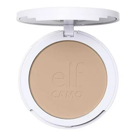 e.l.f. Camo Powder Foundation .. Lightweight Primer-Infused Buildable & .. Long-Lasting Medium-to-Full Coverage Foundation .. Light 205 N | Walmart (US)
