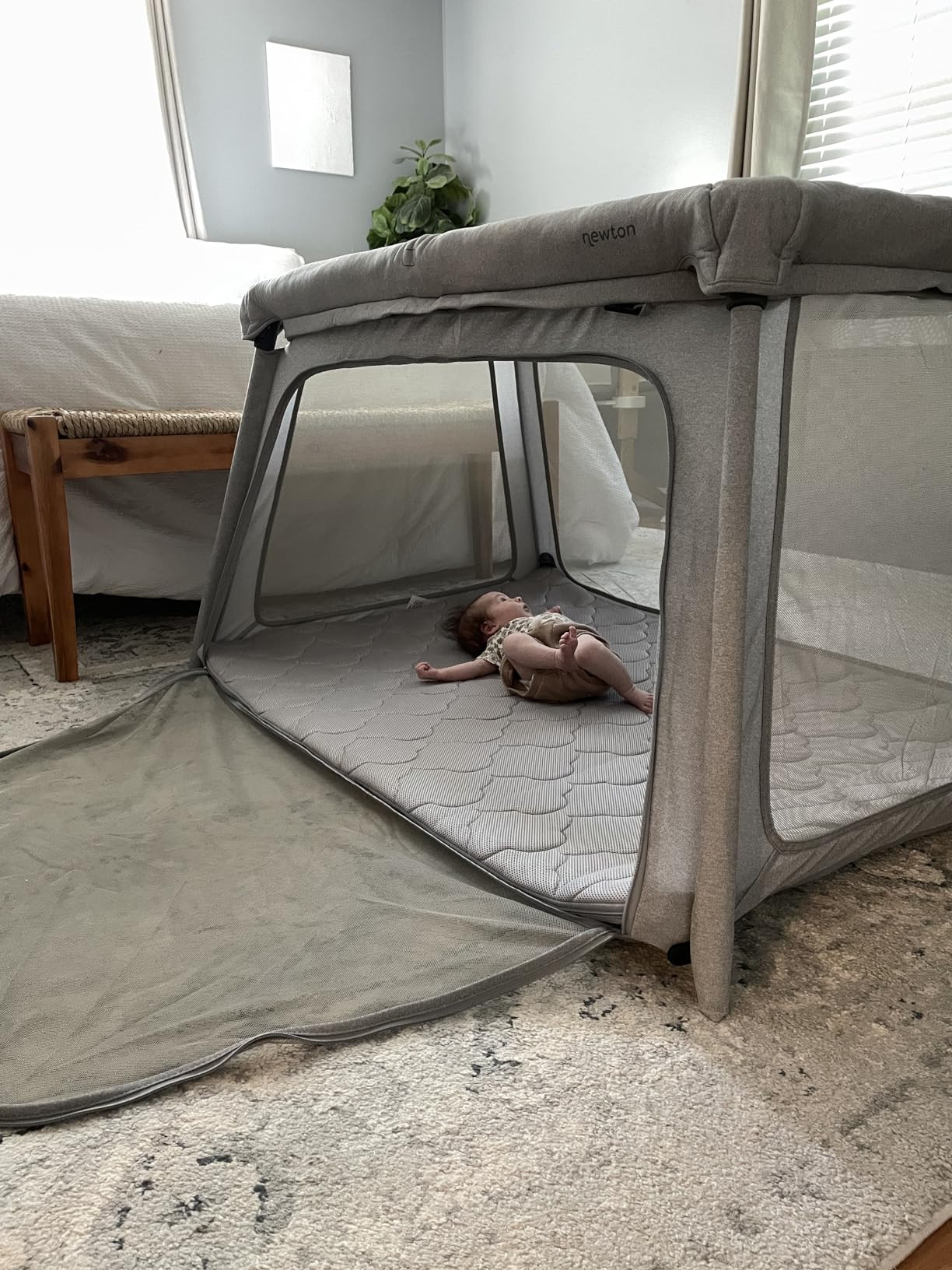 Newton Baby Travel Crib and Play Yard - 2023 Model | 100% Breathable & Washable Portable Playpen ... | Amazon (US)