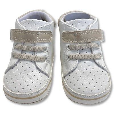 Baby Solid Crib Shoes - Cat & Jack™ White | Target