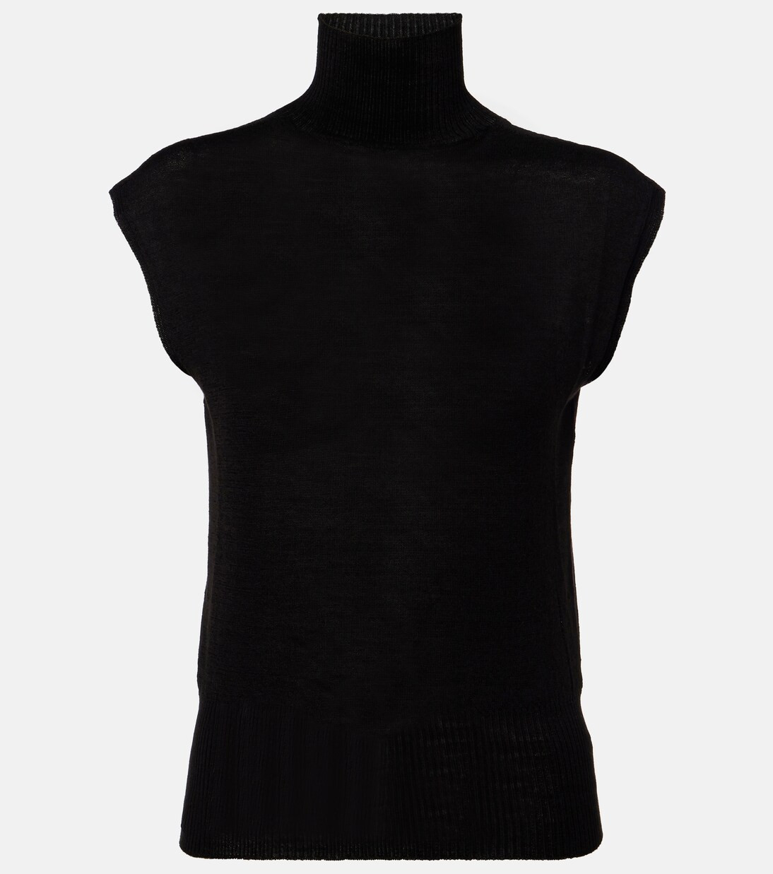 Virgin wool turtleneck top | Mytheresa (US/CA)