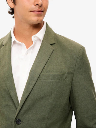 Relaxed Unlined Linen-Blend Blazer | Old Navy | Old Navy (US)