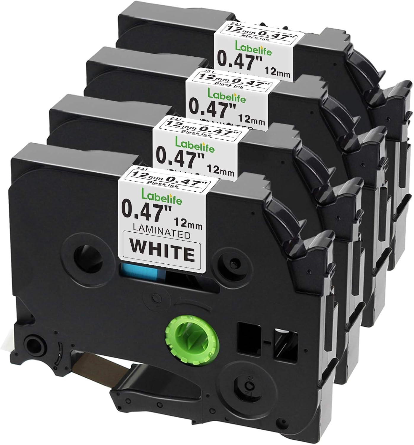 Labelife Compatible Label Tape Replacement for Brother P Touch Label Maker Tape, TZe-231 Tape 12m... | Amazon (US)