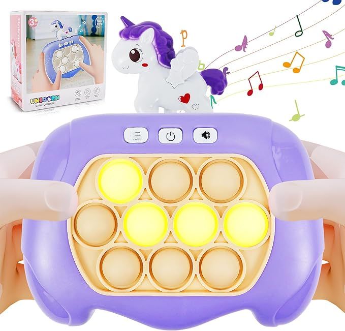 Quick Push Bubble Machine, Unicorn Handheld Fidget Game Machine Toy,Suitable for Kids Classroom a... | Amazon (CA)