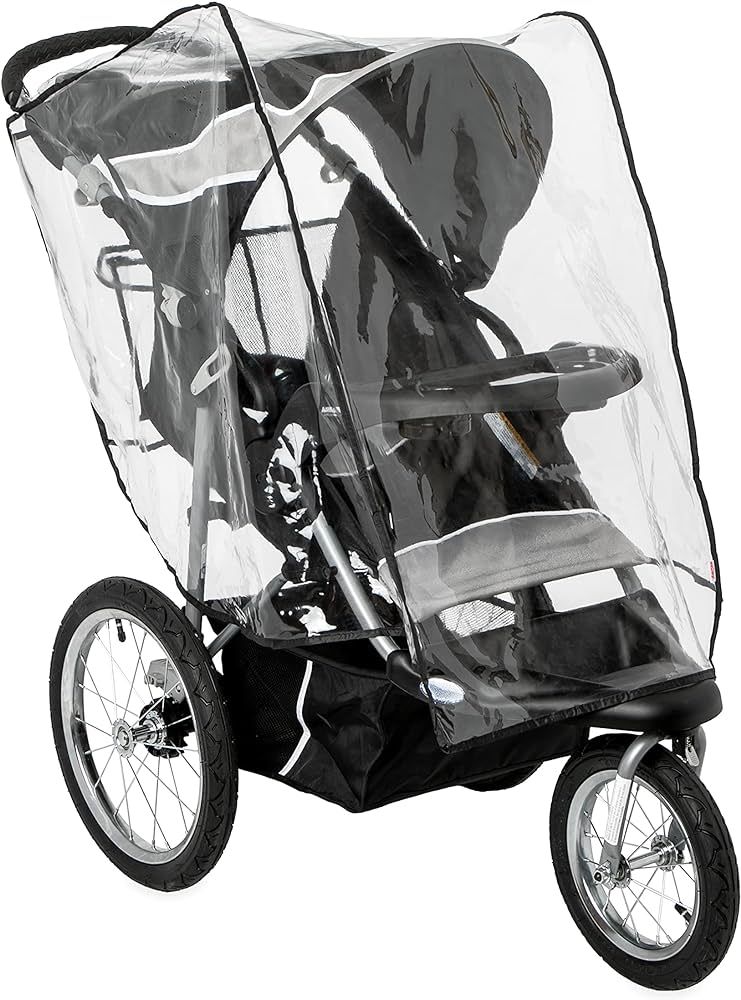 Nuby Travel System Weather Shield, Clear Plastic Stroller Cover with Storage Pocket & Vented Side... | Amazon (US)