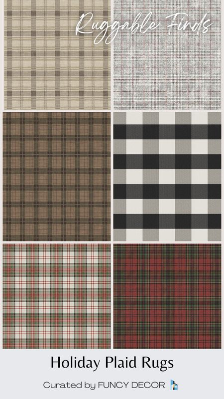 Warm up your holidays with these festive plaid area rugs from Ruggable!

#LTKHoliday #LTKSeasonal #LTKCyberWeek