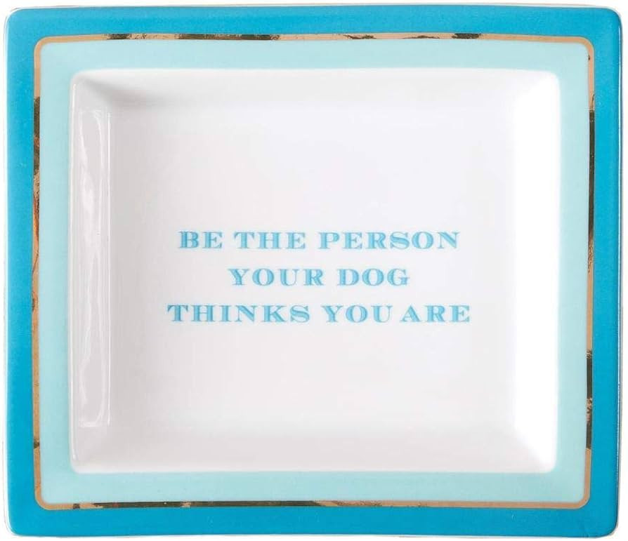 Two's Company "Be The Person Your Dog Thinks You are Desk Tray in Gift Box | Amazon (US)