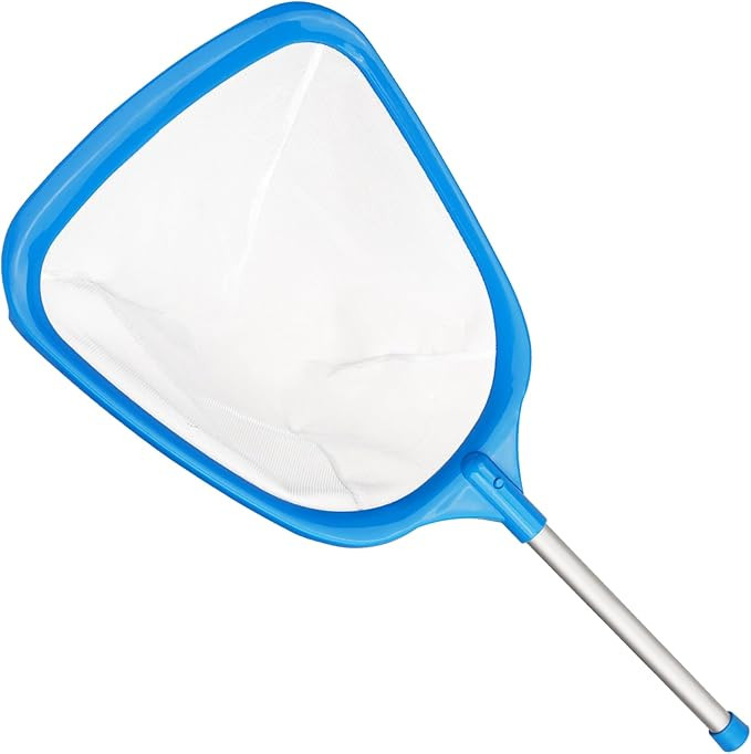 Hot Tub Skimmer Spa Net with 12'' Aluminum Pole Ultra Fine Mesh Net Handy Leaf Skimmer for Small ... | Amazon (US)