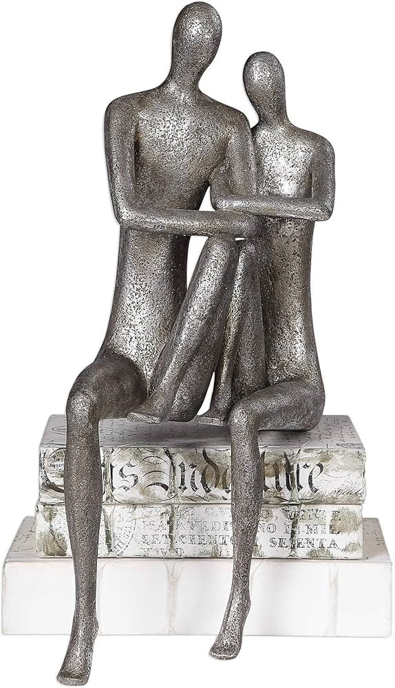 Uttermost 18992 Courtship - Figurine, Antique Nickel Finish, 9.875" W x 18.875" H x 7.125" D | Amazon (US)