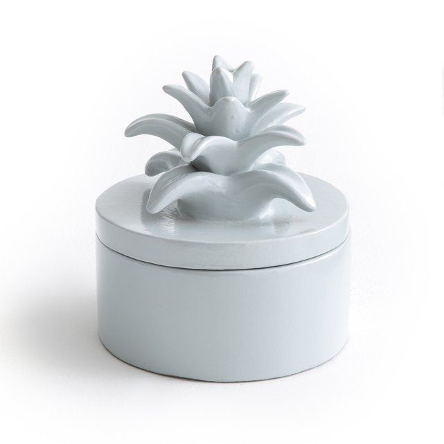 Loupia Ceramic Box with Pineapple-Shaped Lid | La Redoute (UK)