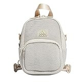 adidas Women's Airmesh Convertible Mini Backpack-Crossbody Bag, Alumina Beige, One Size | Amazon (US)