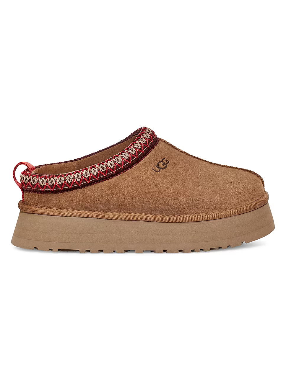 UGG Tazz Suede Platform Slippers | Saks Fifth Avenue