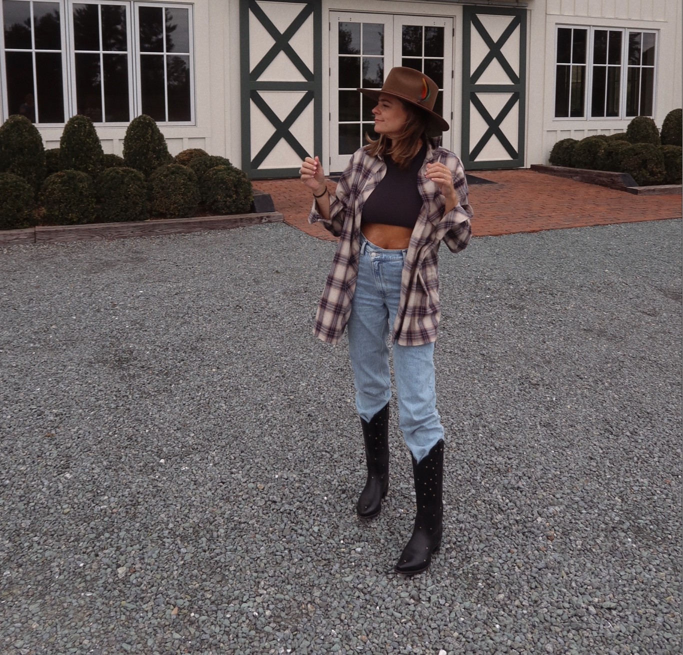 BETH DUTTON INSPO. Beth Dutton costume. Beth Dutton inspired outfit. Abercrombie jeans on sale, real cowboy boots. Rebecca Piersol style. 

#LTKsalealert #LTKHalloween #LTKSeasonal