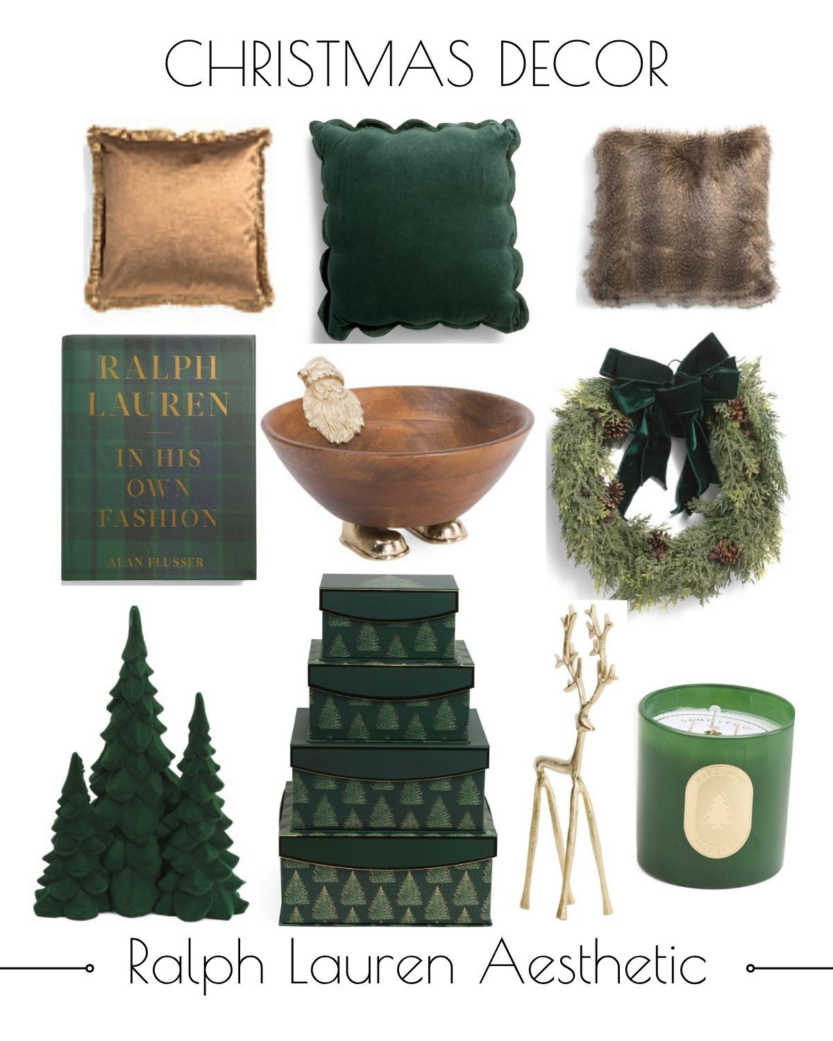 Ralph Lauren Christmas Aesthetic  #rahlphlaurenchristmas 

 #LTKSeasonal #LTKHome #LTKSaleAlert