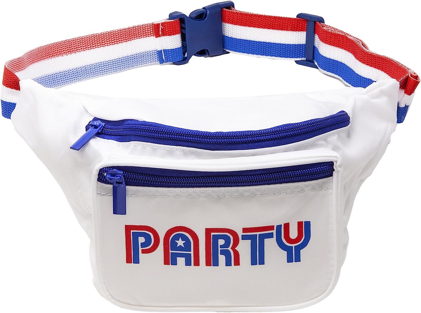 Funny Guy Mugs Red White Blue Party Premium USA Fanny Pack | Amazon (US)