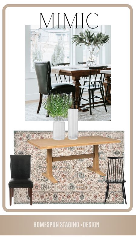 Mimic finds for your dining room updates  

#LTKhome