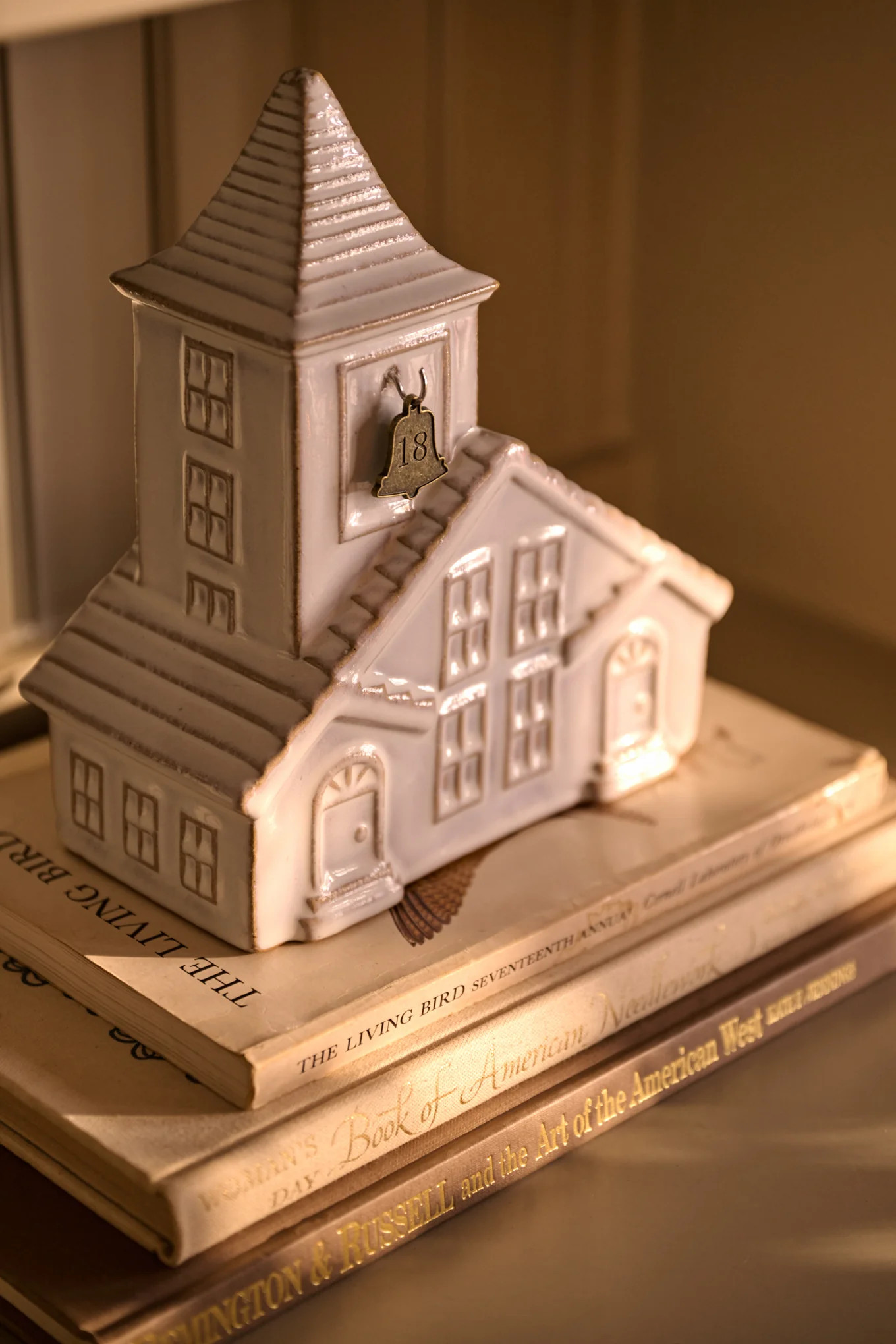 Ceramic Church Bell Countdown to Christmas | Magnolia