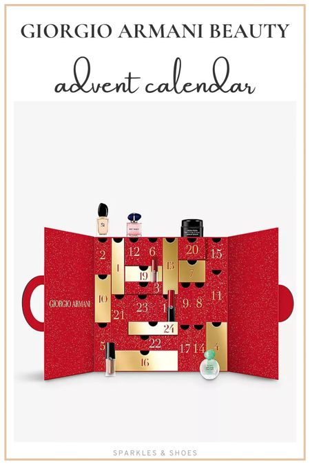 Say hello to the Armani Beauty Advent Calendar. Whether your friend is a die-hard Lip Maestro fan or is running low on their latest bottle of My Way, this Armani Beauty Advent practically already has their name on it. It happens to include not one but four mini versions of My Way—Parfum, Eau de Parfum, Intense Eau de Parfum, Floral Eau de Parfum—along with other fragrance, makeup, and skincare best-sellers from the brand.
#adventcalendar #armanibeauty

#LTKGiftGuide #LTKSeasonal #LTKHoliday