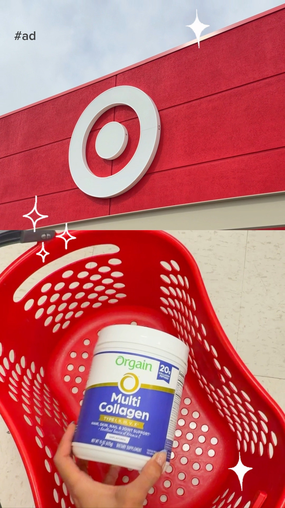 #ad The secret ingredient I’ve been adding to my daily smoothies and a MUST have for hair, skin, nails and joint support! 

You can find @drinkorgain Multi-Collagen at your local @Target and this exact recipe on my Instagram! 

#OrgainPartner #TargetPartner #drinkOrgain