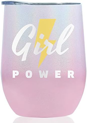 Girl Power Feminist Gifts, GRL PWR Gifts, Teen Girl Gifts, Cute Pink Gifts, Girl Power Coffee Tum... | Amazon (US)