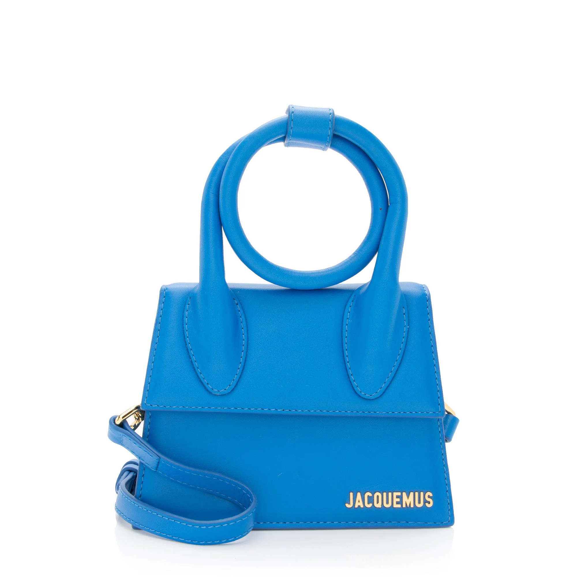 Jacquemus Leather Le Chiquito Noeud Bag | Shop Simon