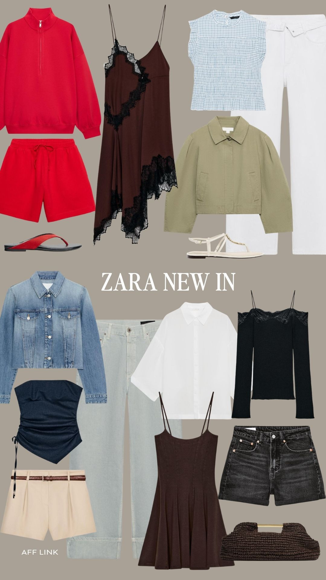 Zara New In this week! 

Wardrobe Staples, Spring Style, Spring Fashion, Spring Outfit, Jeans, Co-ord set, Brown Dress, Loungewear Set, Jeans, Lace Top, Holiday Style, Summer Outfit Inspiration, White Shirt, Spring Jacket 
 

 

#LTKuk #LTKspring #LTKeurope