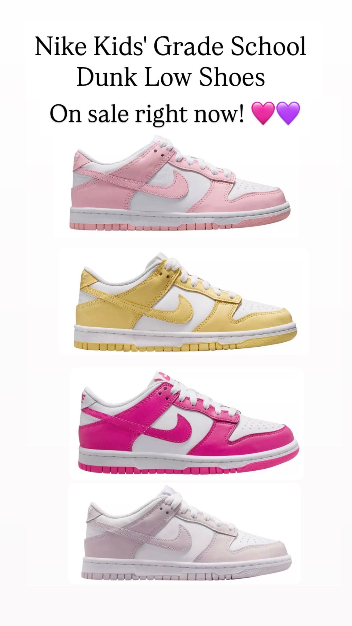 Nike Kids' Grade School Dunk Low Shoes are on sale! 

#LTKSaleAlert #LTKKids