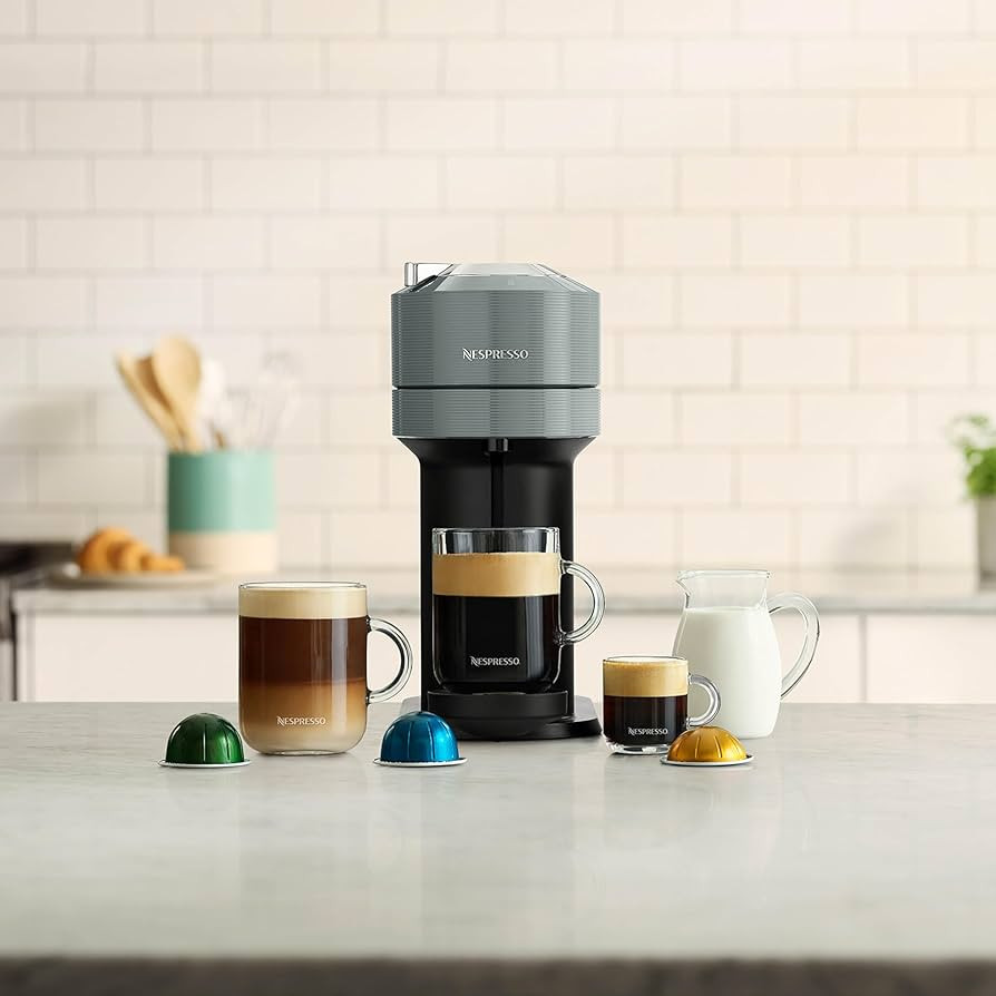 Nespresso Vertuo Next Coffee and Espresso Maker by Breville, Light Grey | Amazon (US)