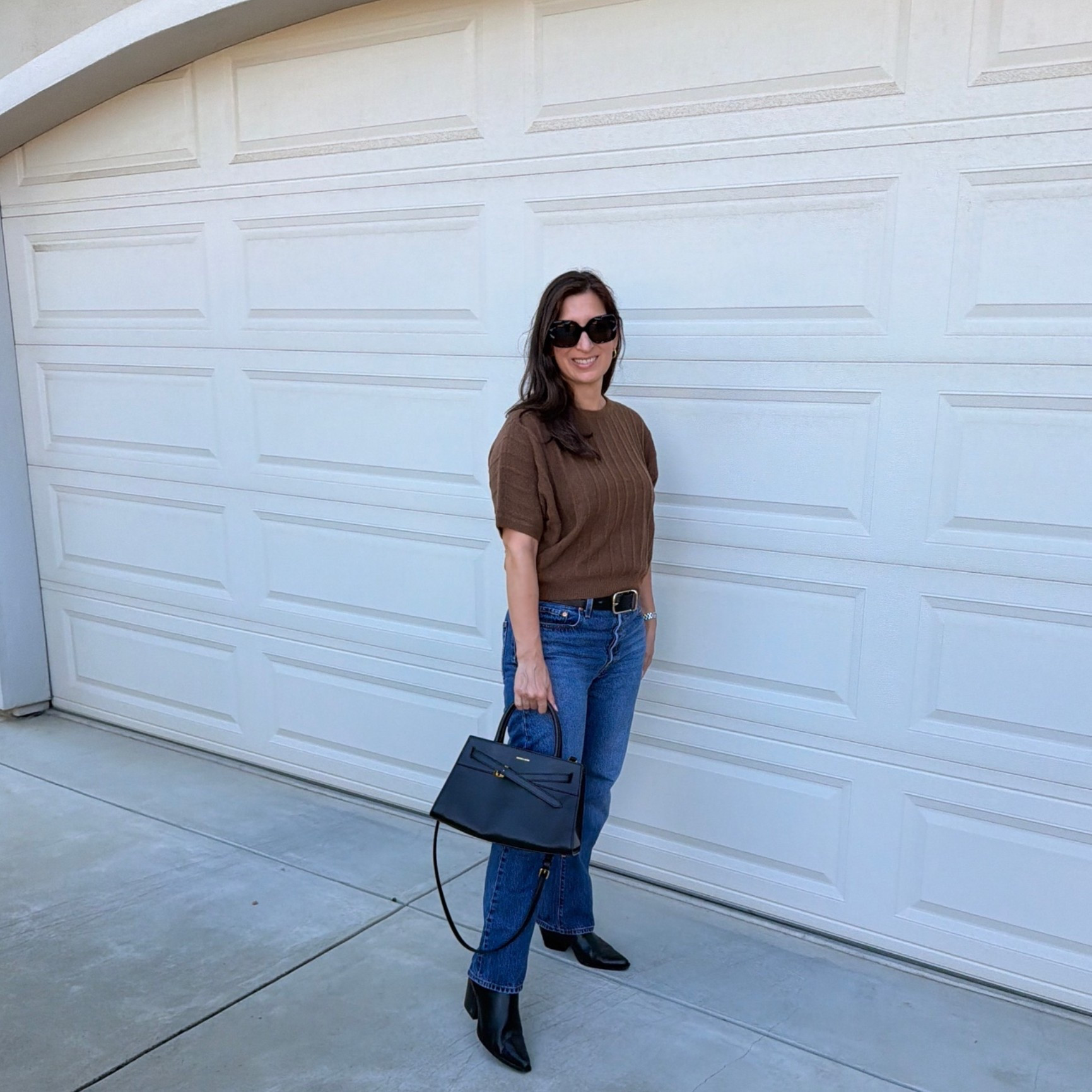 Love a short sleeve sweater to wear now and into the fall season for outfit ideas 💃🏻❤️❤️❤️

#LTKootd #LTKPetite #LTKOver40