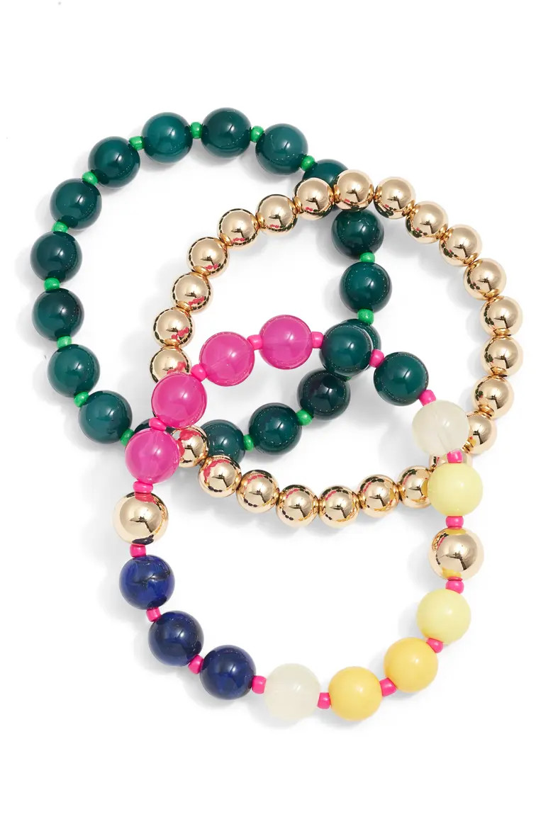 Set of 3 Beaded Bracelet (Women) | Nordstrom | Nordstrom