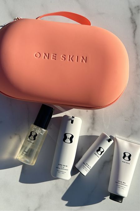 Amazing travel size set including all of my Glow Girl Certified One Skin must-haves. Perfect sizes if you want to try the brand for the first time! 

#giftidea #cleanbeauty #bestskincare 

#LTKGiftGuide #LTKover40 #LTKbeauty