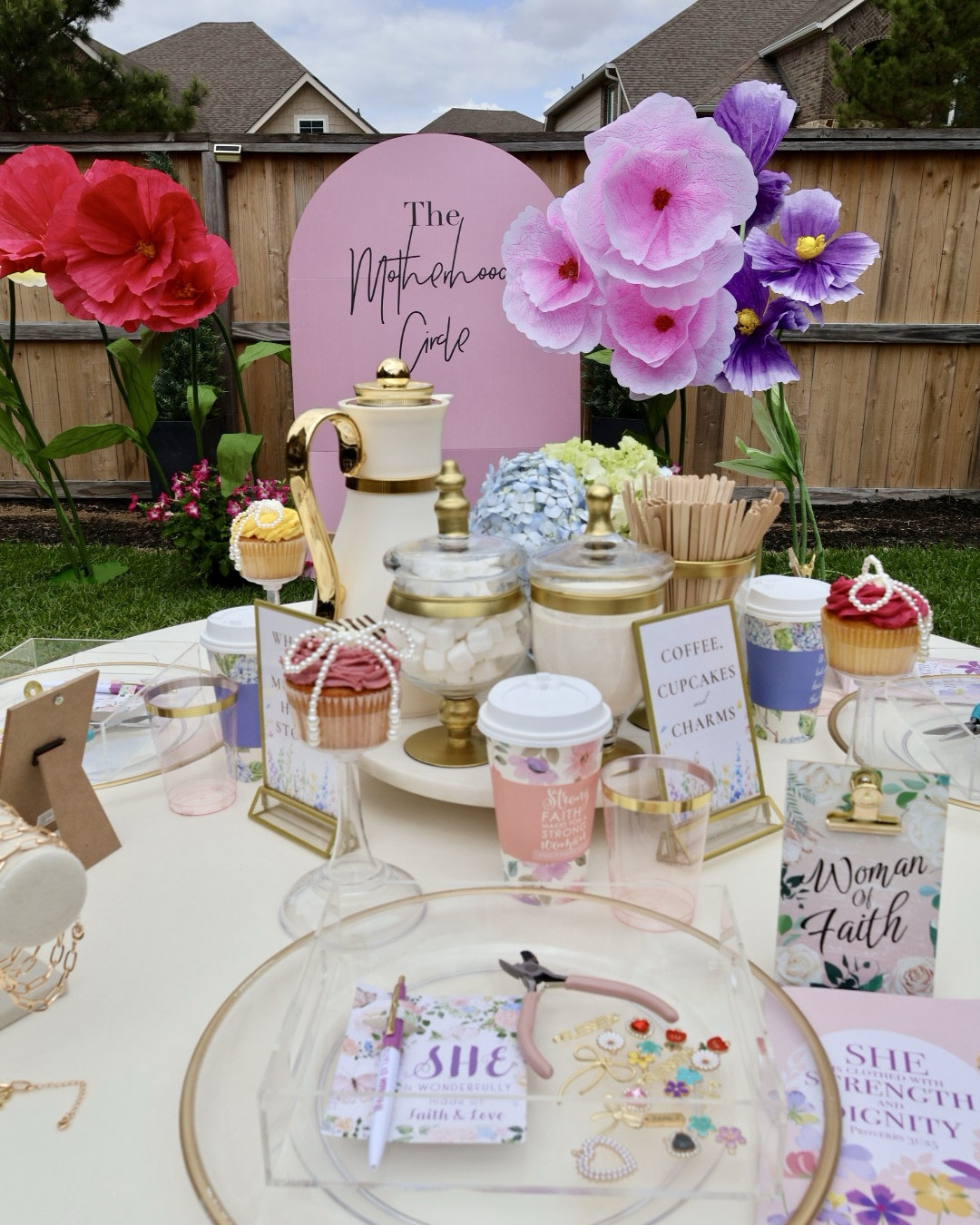 The Motherhood Cirlce: Coffee, Cupcakes, & Charms Mother’s Day Party

#LTKmomlife #LTKMothersDay #LTKHome