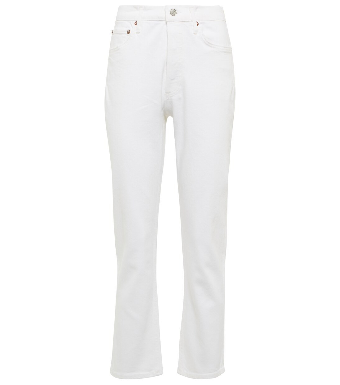 Riley high-rise cropped straight jeans | Mytheresa (UK)