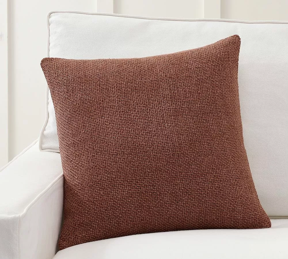 Zea Embroidered Lumbar Pillow