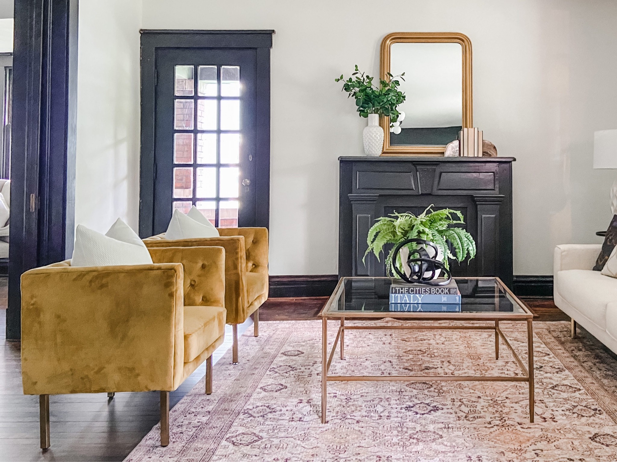 Velvet adds a touch of elegance in any space and is making a comeback - these gold tufted accent chairs definitely bring the drama!
.
.
.
Velvet Accent Chairs
Gold Velvet Chairs
Tufted Chairs
Square Barrel Chair 
Elegant Design 
Eclectic Design 
Moody
Trendy

#LTKstyletip #LTKhome #LTKbeauty