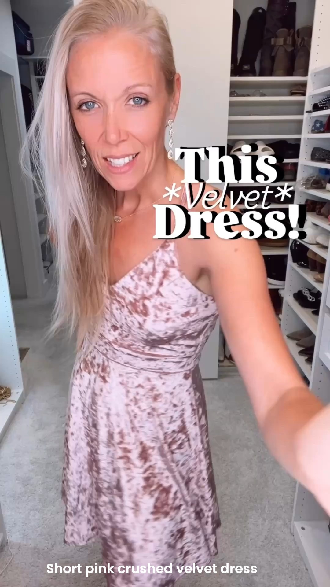 🎀 This short velvet dress is made from *crushed velvet* and has a beautiful light pink color!
My favorite features:
• Adjustable spaghetti straps
•A-line fit that's TOTALLY twirl-worthy
•It's TTS and STRETCHY!
Hi! I'm Corrie and I show you the *BEST DRESSES ON AMAZON UNDER $50!*
#crushedvelvet #shortdress #springdresses

#LTKWedding #LTKValentine #LTKOver40