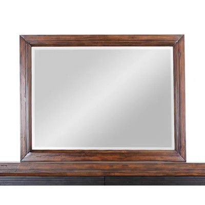 Mirror, Wooden Frame Mirror For Bedroom | Wayfair North America