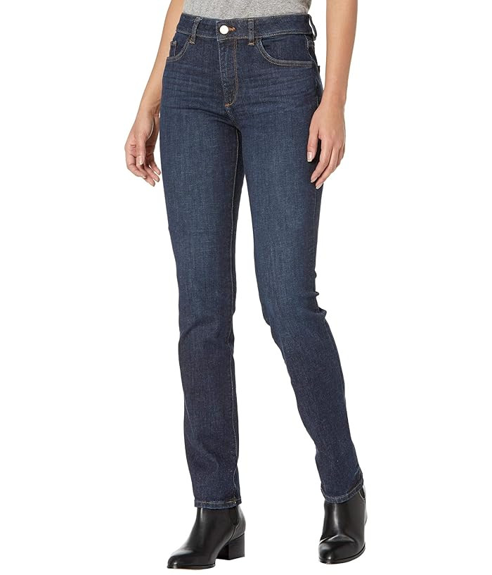 DL1961 33 Coco Straight Mid-Rise Curvy in Dekalb (Dekalb) Women's Jeans | Zappos