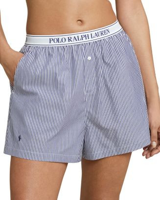 Polo Ralph Lauren Striped Boxer Shorts  | Bloomingdale's Women | Bloomingdale's (US)