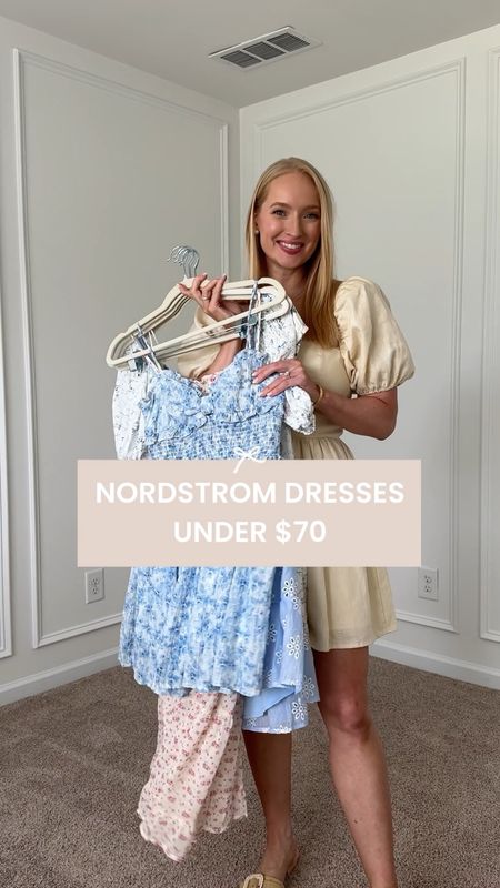 Pretty summer dresses under $70 from @nordstrom #nordstrompartner 

Wearing a medium in these girly floral dresses. The midi dress fits a little big so if between size down in that one! Nordstrom is having a high had yearly sale so also linking some of those finds for you below  

#LTKSeasonal #LTKVideo #LTKSaleAlert