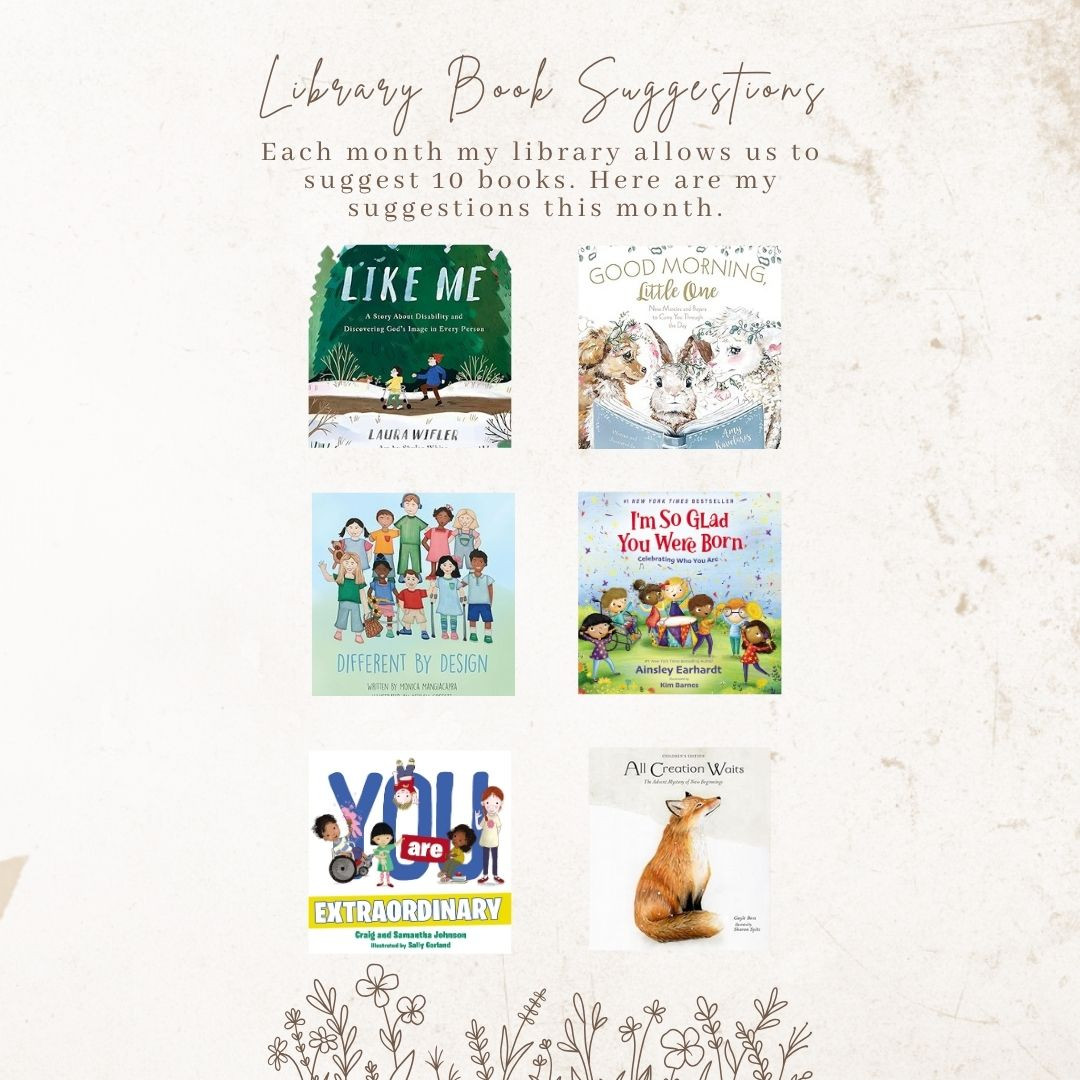 Every month I suggest 10 Christian based kids books for my library to buy. These are my January 2025 suggestions. If you have some favorite faith based books that you read with your kids, let me know below! ⬇️ 

#kidsbooks #faithbased #whattoread #booksuggestions

#LTKKids #LTKFamily