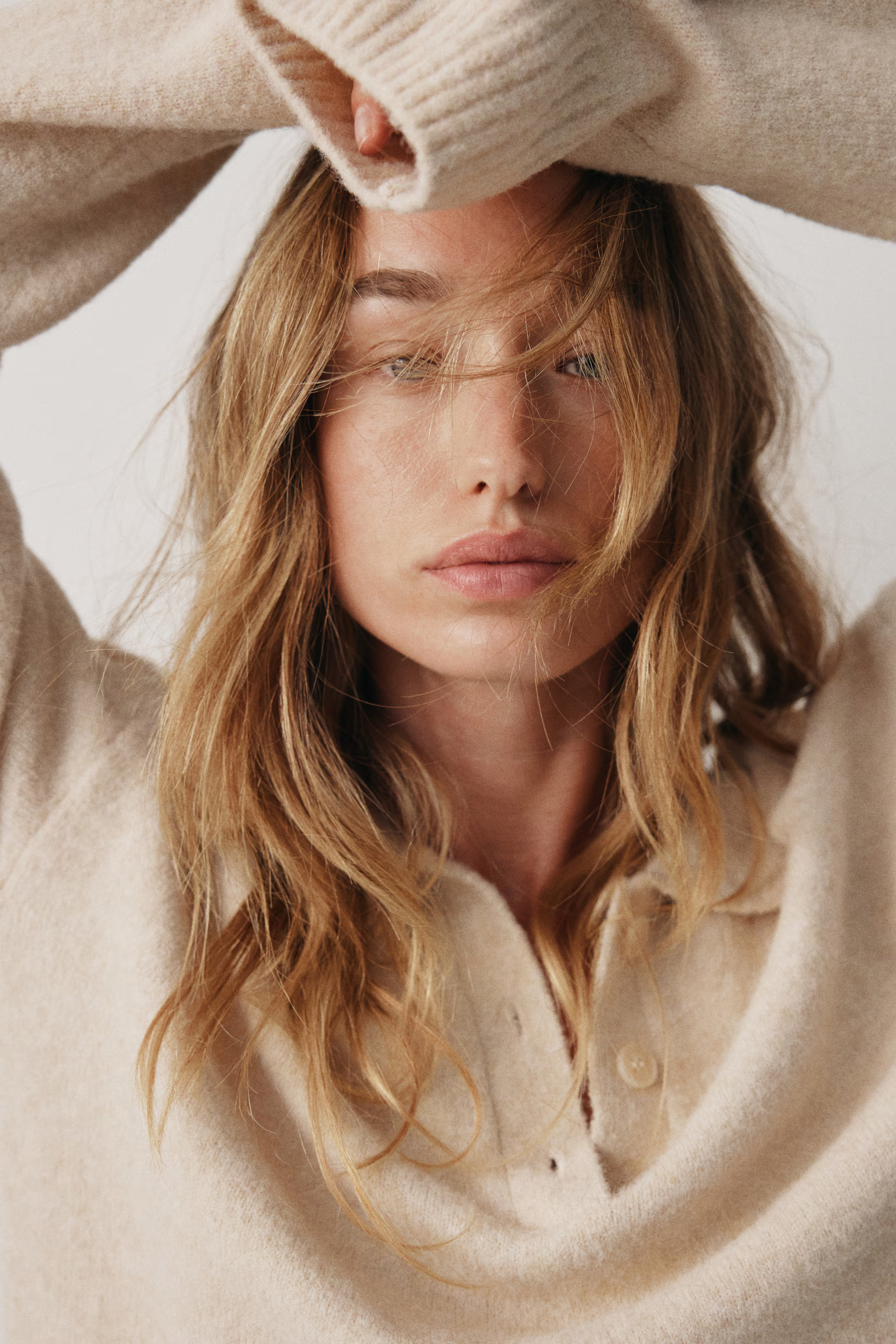 Cable-Knit Polo Sweater | H&M (US + CA)