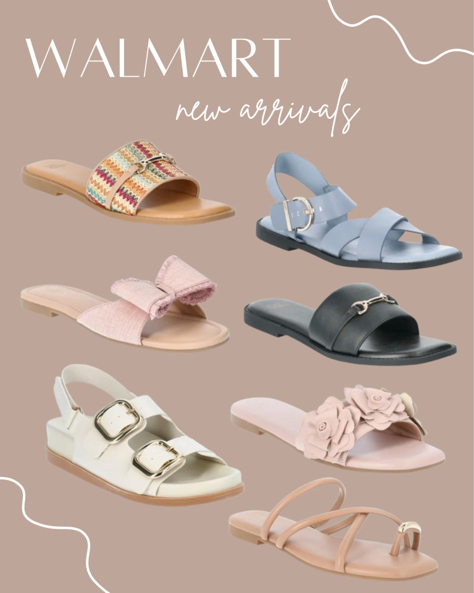 New Sandal Arrivals at Walmart! 



#LTKFindsUnder50 #LTKShoeCrush #LTKStyleTip